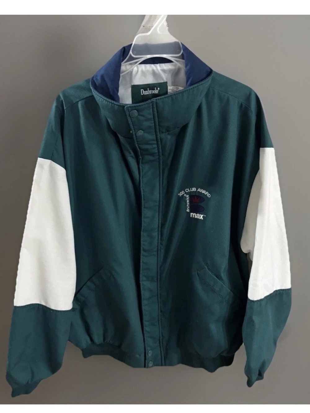 Vintage Dunbrooke Brunswick 300 Perfect Bowl Game Men's XL BomberJacket